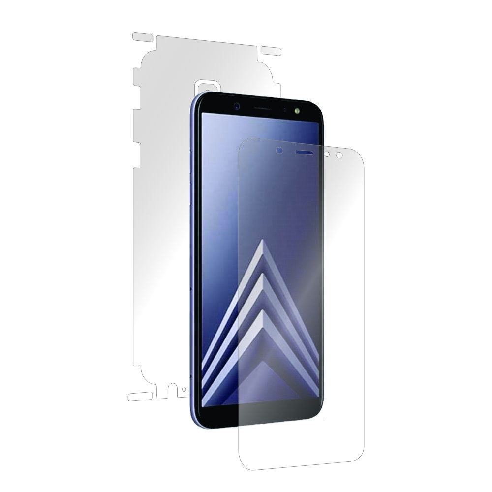 Folie de protectie Clasic Smart Protection Samsung Galaxy A6 2018 fullbody,protectie completa ecran,spate si laterale+Smart Spray®,Smart Squeegee® si microfibra incluse
