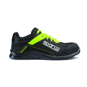 Pantofi protectie S1P, SPARCO Practice, negru cu galben, marimea 41 Pantofi protectie S1P, SPARCO Practice, negru cu galben, marimea 41