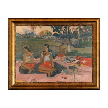 Tablou Inramat - Gauguin, Sacred Spring, Rama Auriu, 30 x 40 cm Tablou Inramat - Gauguin, Sacred Spring, Rama Auriu, 30 x 40 cm