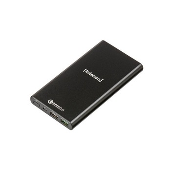 Acumulator extern Q10000, Quick Charge 3.0, 10000 mAh, 2 porturi USB, Negru Acumulator extern Q10000, Quick Charge 3.0, 10000 mAh, 2 porturi USB, Negru