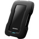 Външен хард диск ADATA Durable HD330 4TB, Shock Sensor, 2.5", USB 3.2, Черен