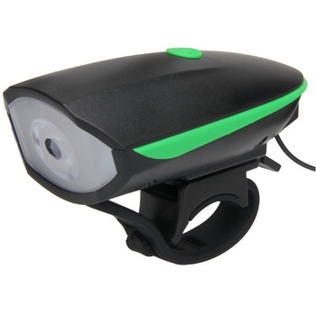 Lanterna led+claxon 250 lumeni usb baterie 1200 mAh 3 functii Lanterna led+claxon 250 lumeni usb baterie 1200 mAh 3 functii