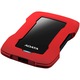 Външен хард диск ADATA Durable HD330 2TB, Shock Sensor, 2.5", USB 3.2, Червен