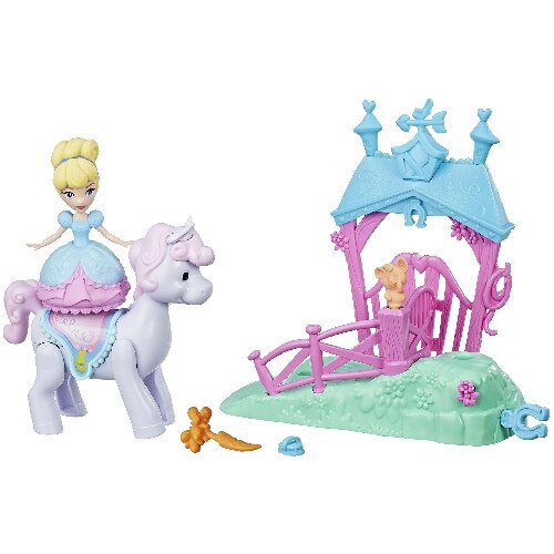 Set Hasbro Figurine Disney Princess Pony Ride Stable