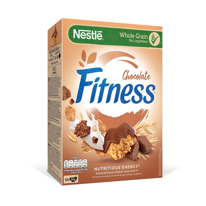 Зърнена закуска NESTLÉ® FITNESS® Шоколад 375g