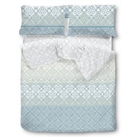 lenjerie de pat kring pentru doua persoane bumbac satinat 205 tc albalbastru imagen 36_2_
0