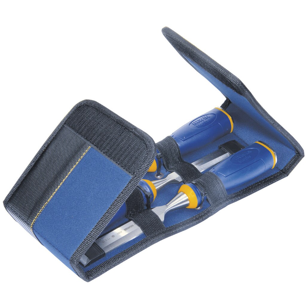 Set 3 dalti Irwin de 10-15-20 mm pentru lemn cu cap de lovire pentru utilizare cu ciocan