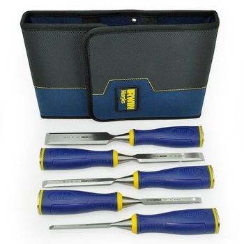 Set 5 dalti Irwin de 6-10-16-20-26 mm pentru lemn cu cap de lovire pentru utilizare cu ciocan Set 5 dalti Irwin de 6-10-16-20-26 mm pentru lemn cu cap de lovire pentru utilizare cu ciocan