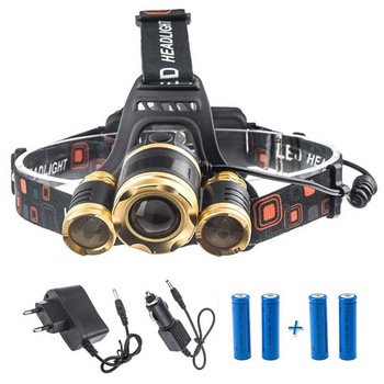 Lanterna Frontala de Cap cu ZOOM ElectroAZ™ , Aluminiu ,4 acumulatori 18650 inclusi (2 BONUS) cu 3 x T6 Led Cree , Rotire 90 grade Lanterna Frontala de Cap cu ZOOM ElectroAZ™ , Aluminiu ,4 acumulatori 18650 inclusi (2 BONUS) cu 3 x T6 Led Cree , Rotire 90 grade