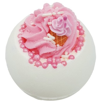 Bila efervescenta de baie Ice Cream Queen, Bomb Cosmetics 160g Bila efervescenta de baie Ice Cream Queen, Bomb Cosmetics 160g