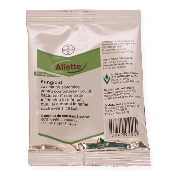 Fungicid Aliette 80WG 20gr