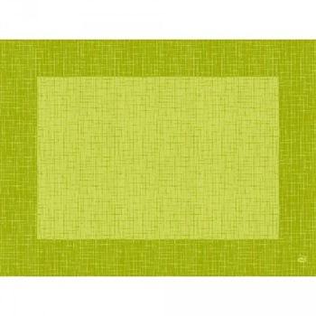 Suport de farfurie Duni, Linnea Verde deschis, din hartie, 30 x 40 cm, 100 buc Suport de farfurie Duni, Linnea Verde deschis, din hartie, 30 x 40 cm, 100 buc