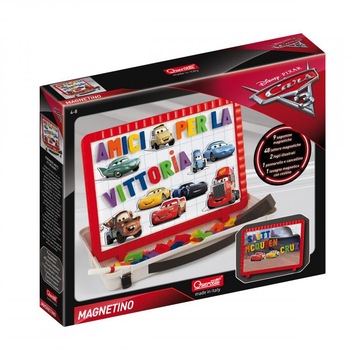 Set Quercetti Magnetino, Disney Cars 3, 65 piese Set Quercetti Magnetino, Disney Cars 3, 65 piese