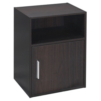 Noptiera cu usa 36x28x50 cm, MDF, Wenge Noptiera cu usa 36x28x50 cm, MDF, Wenge