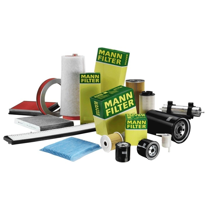 Pachet filtre revizie Audi A3 1.6 FSI 115 cai, filtre Mann-Filter