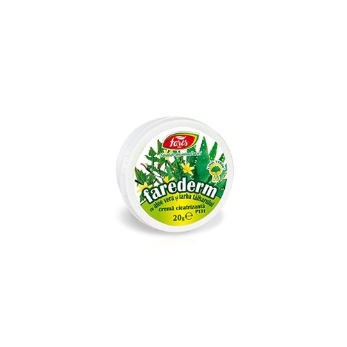 Crema cicatrizanta Farederm Fares cu aloe vera si iarba talharului, crema ,20 grame