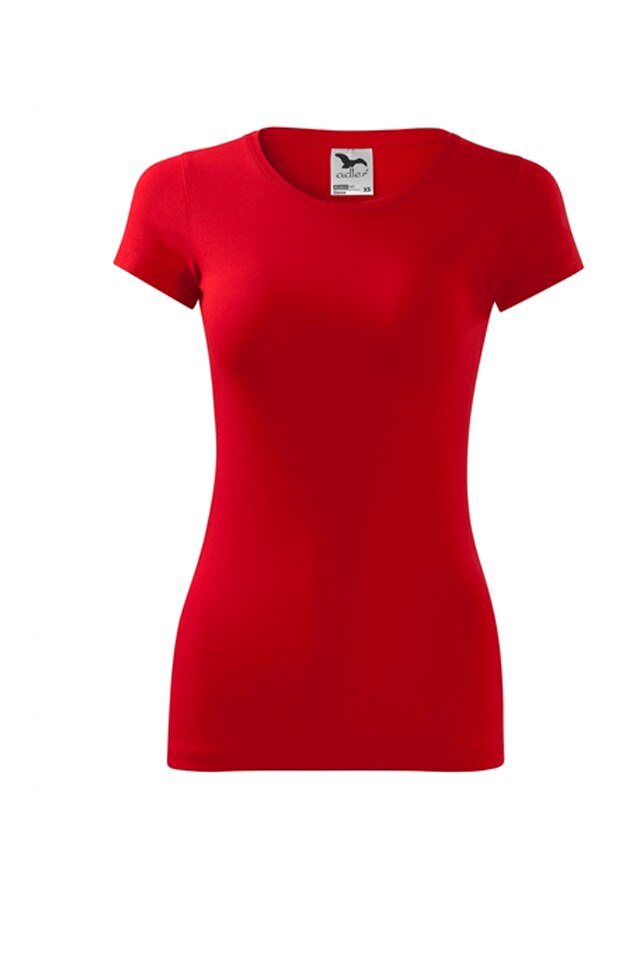 Tricou dama ,Glance,bumbac,rosu, L