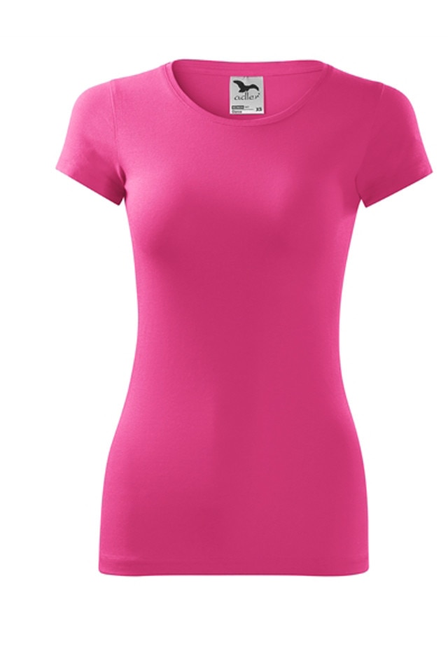 Tricou dama ,Glance,bumbac,roz, 2XL