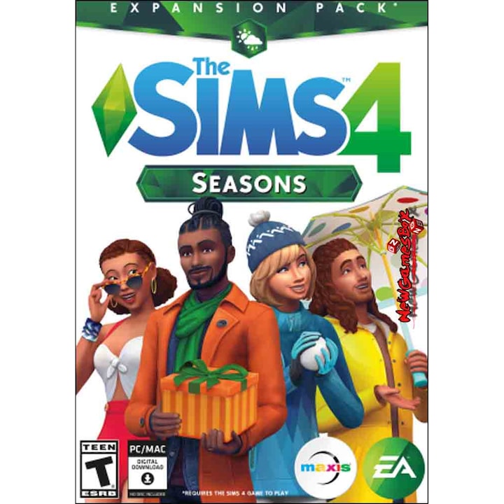 PC The Sims 4 Seasons játék (aktivációs kód)