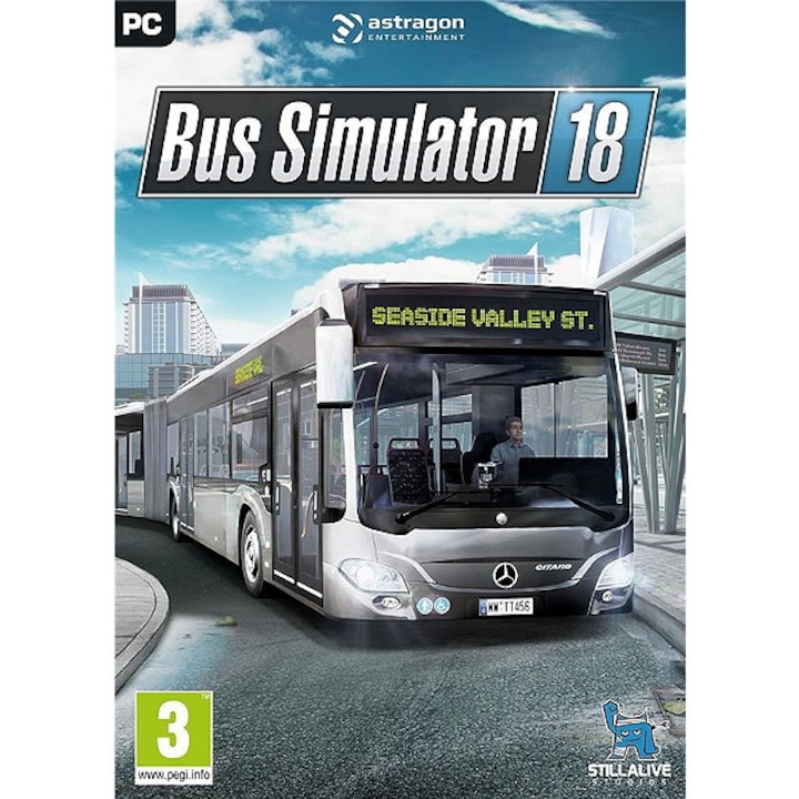 Bus Simulator 18 játék, PC, Steam aktiváló kód