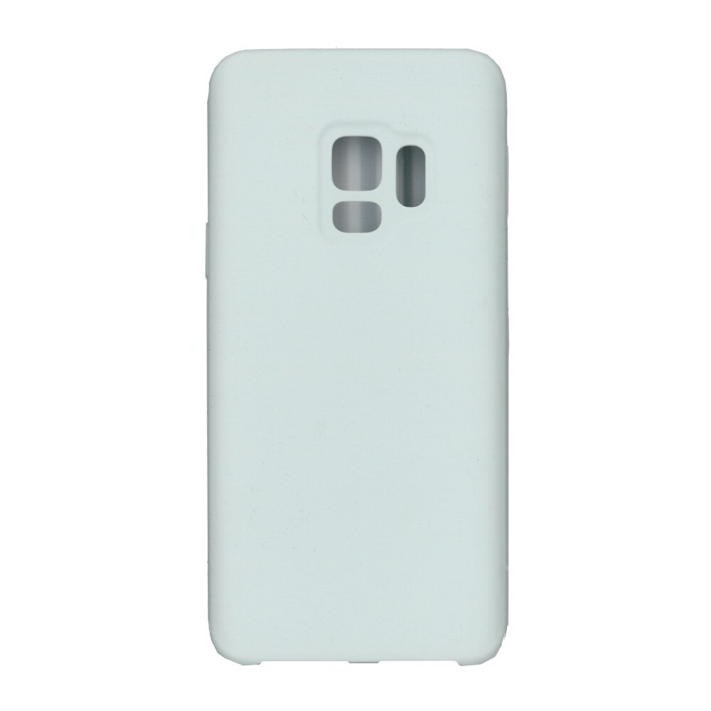 Husa din silicon mat cu interior de microfibra, EuroCell, pentru Samsung Galaxy S9 , verde