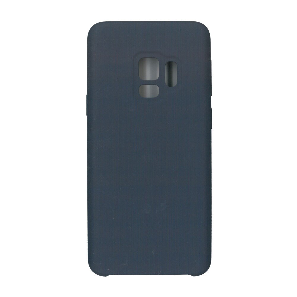 Husa din silicon mat cu interior de microfibra, EuroCell, pentru Samsung Galaxy S9 , albastru