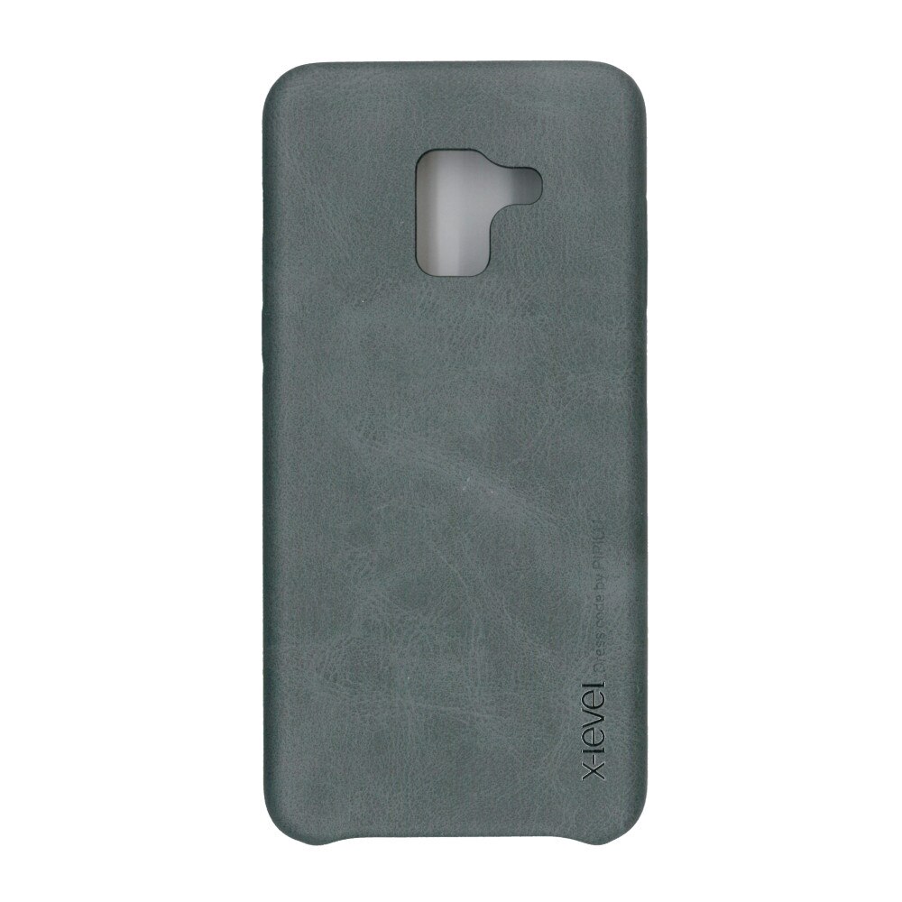 Husa de protectie X-Level Vintage pentru Samsung Galaxy A8 2018, negru