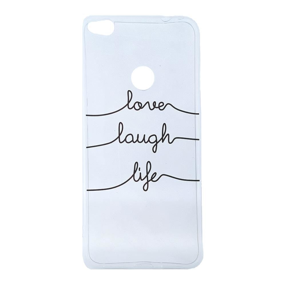 Husa Huawei P9 Lite 2017 Mesaj - Love Laugh Life