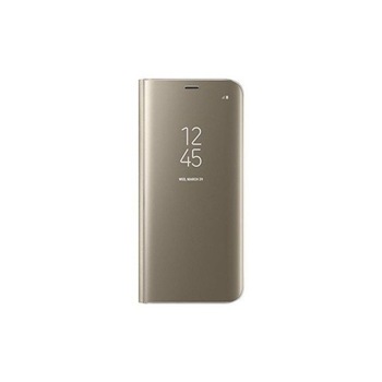 Husa Tip Carte Mirror Samsung Galaxy A6 2018 plus Gold Husa Tip Carte Mirror Samsung Galaxy A6 2018 plus Gold