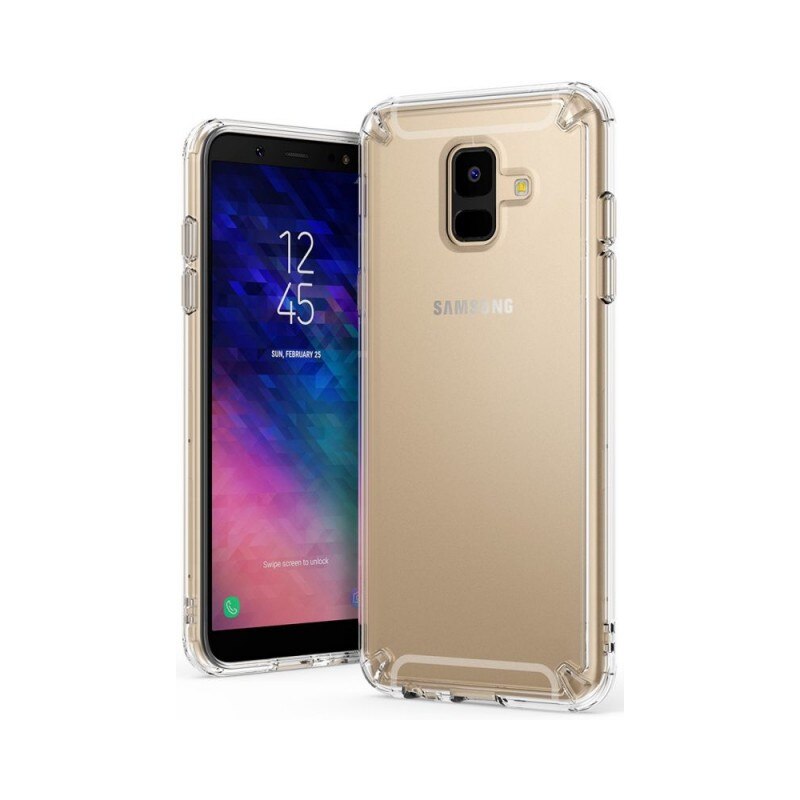 Husa Premium Ringke Spate Fusion Samsung A6+ Plus 2018 Transparenta