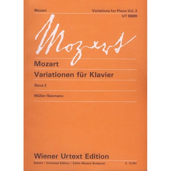 Mozart, Wolfgang Amadeus: Variationen 2. Mozart, Wolfgang Amadeus: Variationen 2.
