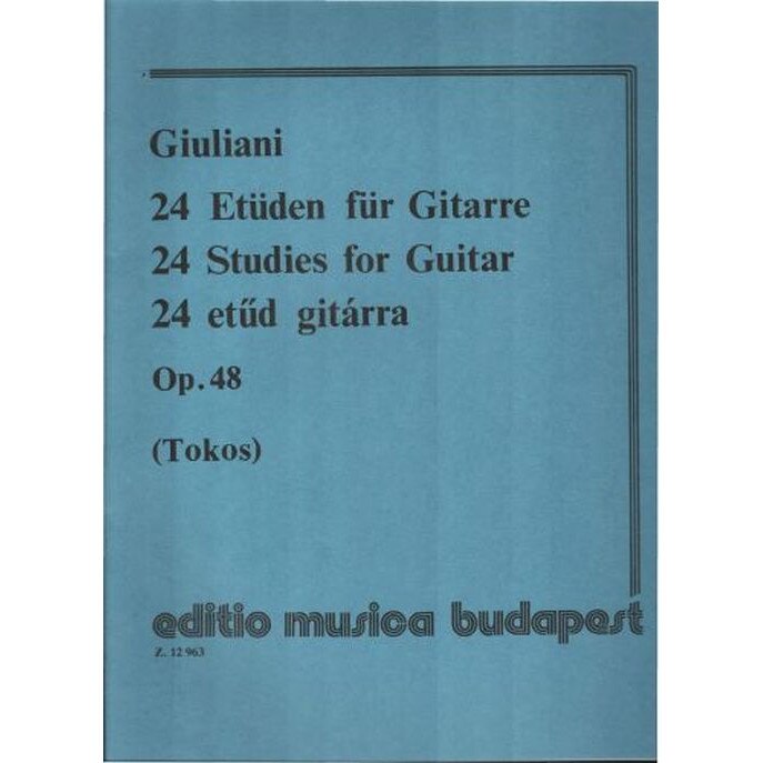 Giuliani, Mauro: 24 Studies Op. 48