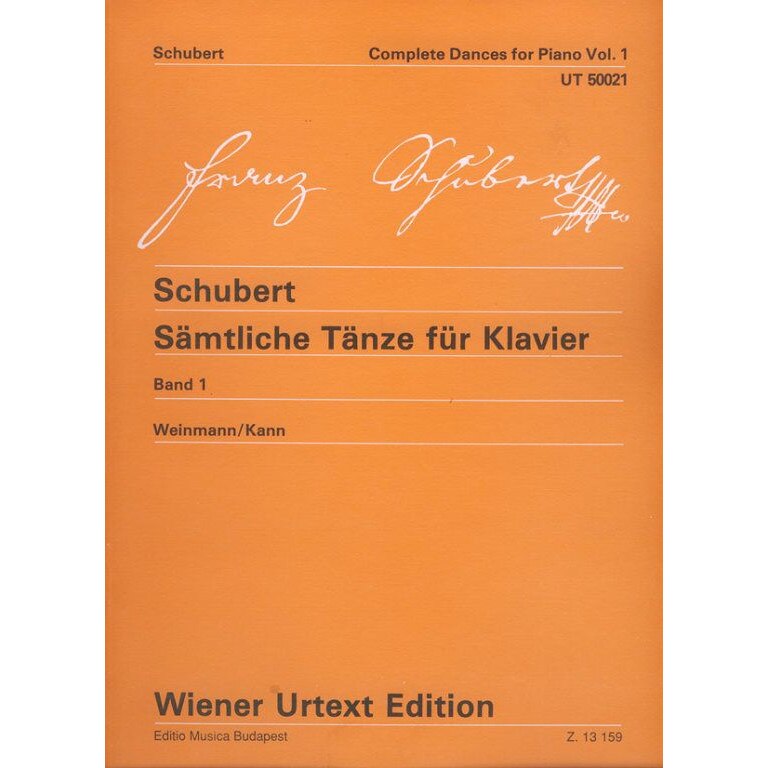 Schubert, Franz: Sämtliche Tänze 1