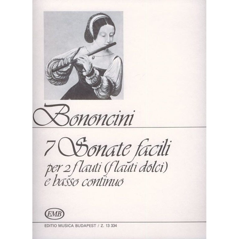 Bononcini, Giovanni Maria: 7 sonate facili