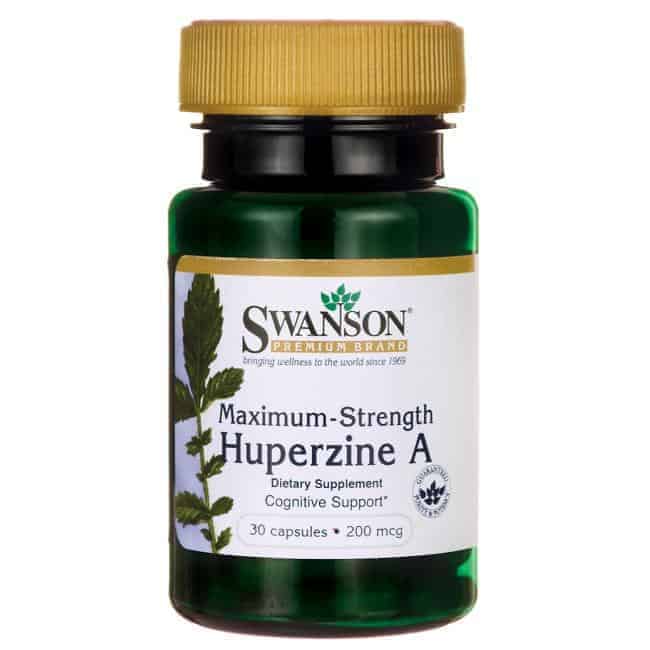 Dietary Supplement Swanson, Huperzine A, 200mcg, 30 Doze