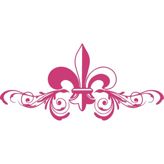 Sticker auto - Crin - Magenta - 50x24 cm