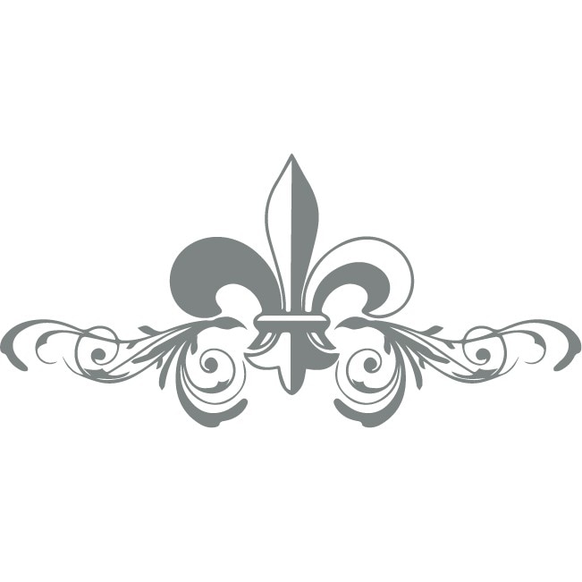 Sticker auto - Crin - Gri Metal - 50x24 cm