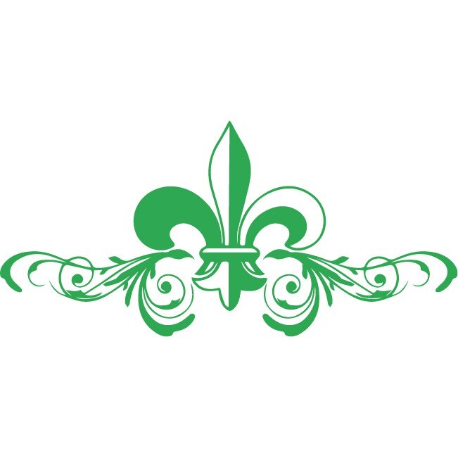 Sticker auto - Crin - Verde - 50x24 cm