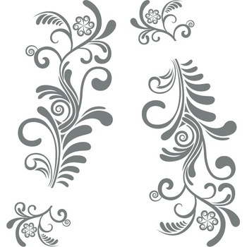 Sticker auto - Feriga (pachet) - Gri Metal - 2buc 109x52 cm Sticker auto - Feriga (pachet) - Gri Metal - 2buc 109x52 cm