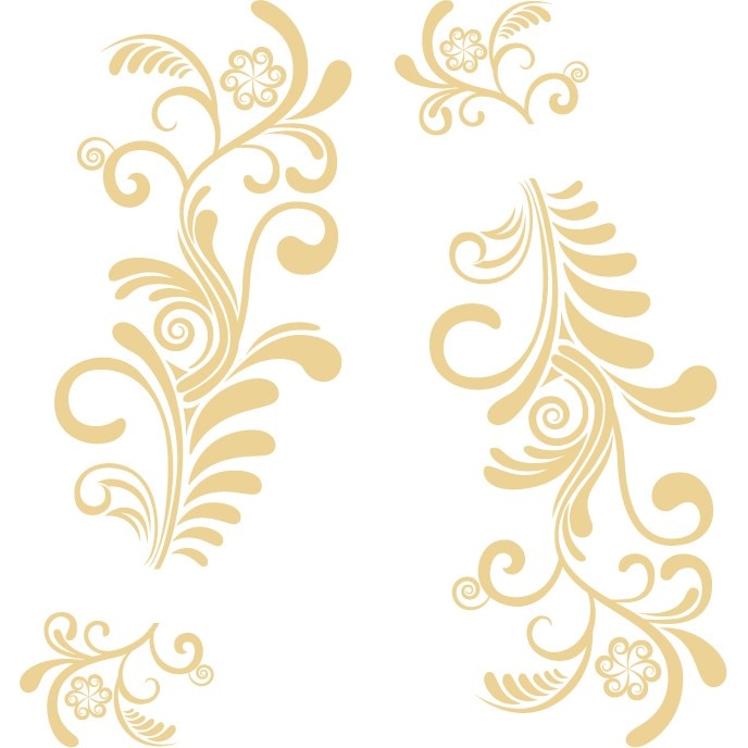 Sticker auto - Feriga (pachet) - Bej - 2buc 109x52 cm