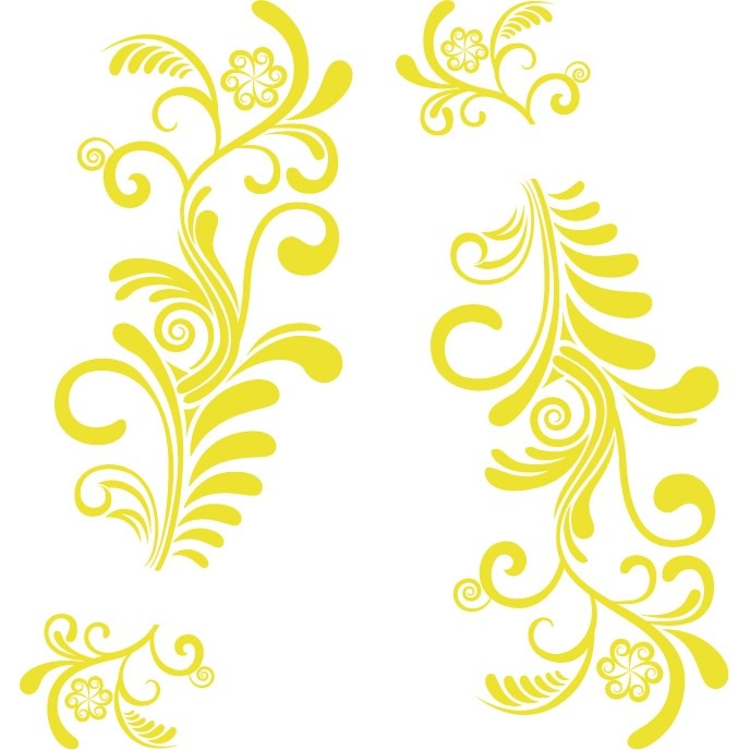 Sticker auto - Feriga (pachet) - Lemon - 2buc 109x52 cm