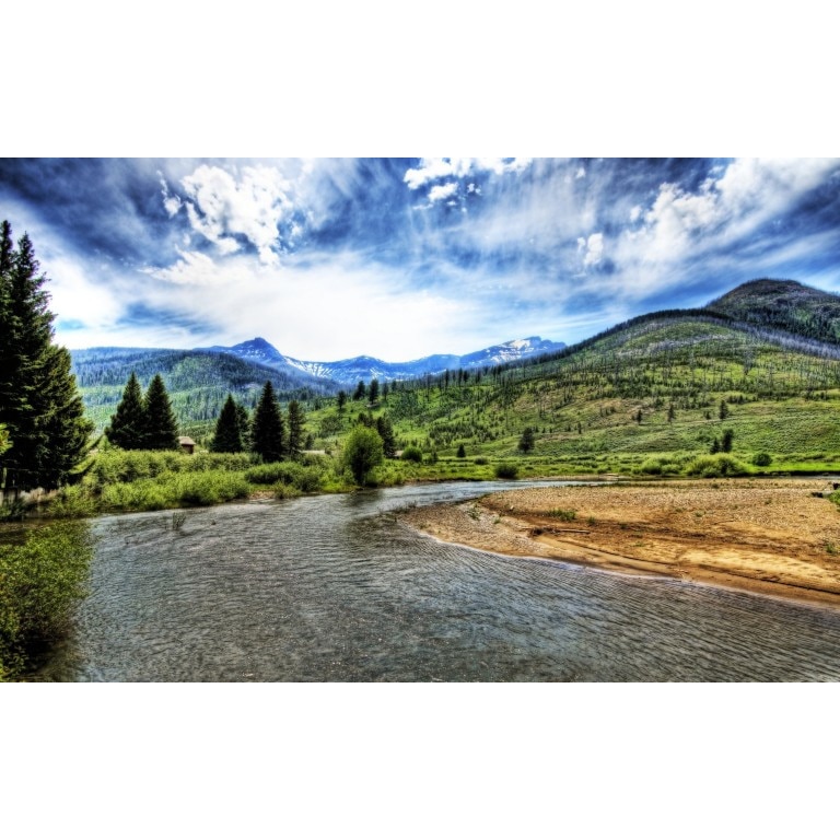 Tablou canvas Peisaj 200, 50x90 cm