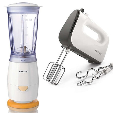 Блендер Philips HR2860/55 + Миксер Philips Viva Collection HR3740/00 ...