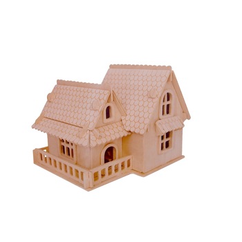 Puzzle 3D din lemn Vila Europa A Puzzle 3D din lemn Vila Europa A