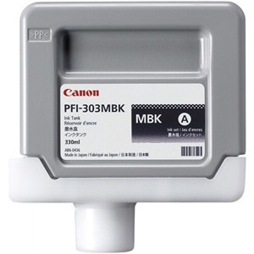 Cartus Canon PFI-303MBK, Negru Mat