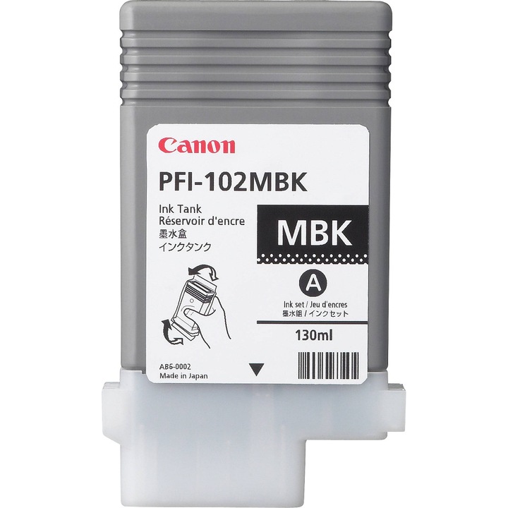 Cartus Canon PFI102MB, Negru Mat