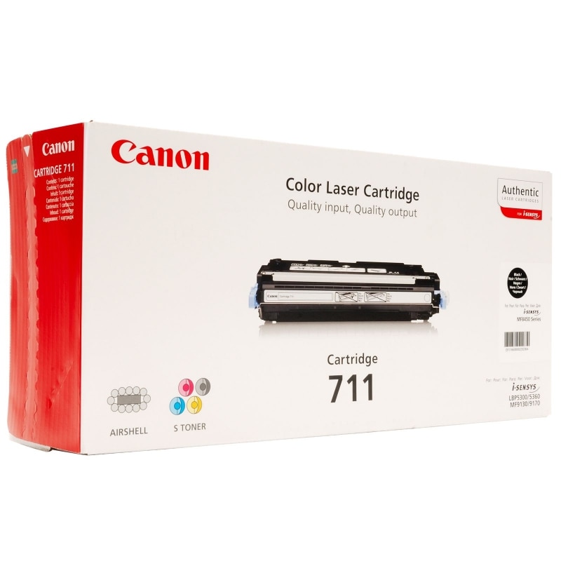 Toner Canon CRG711B, Negru