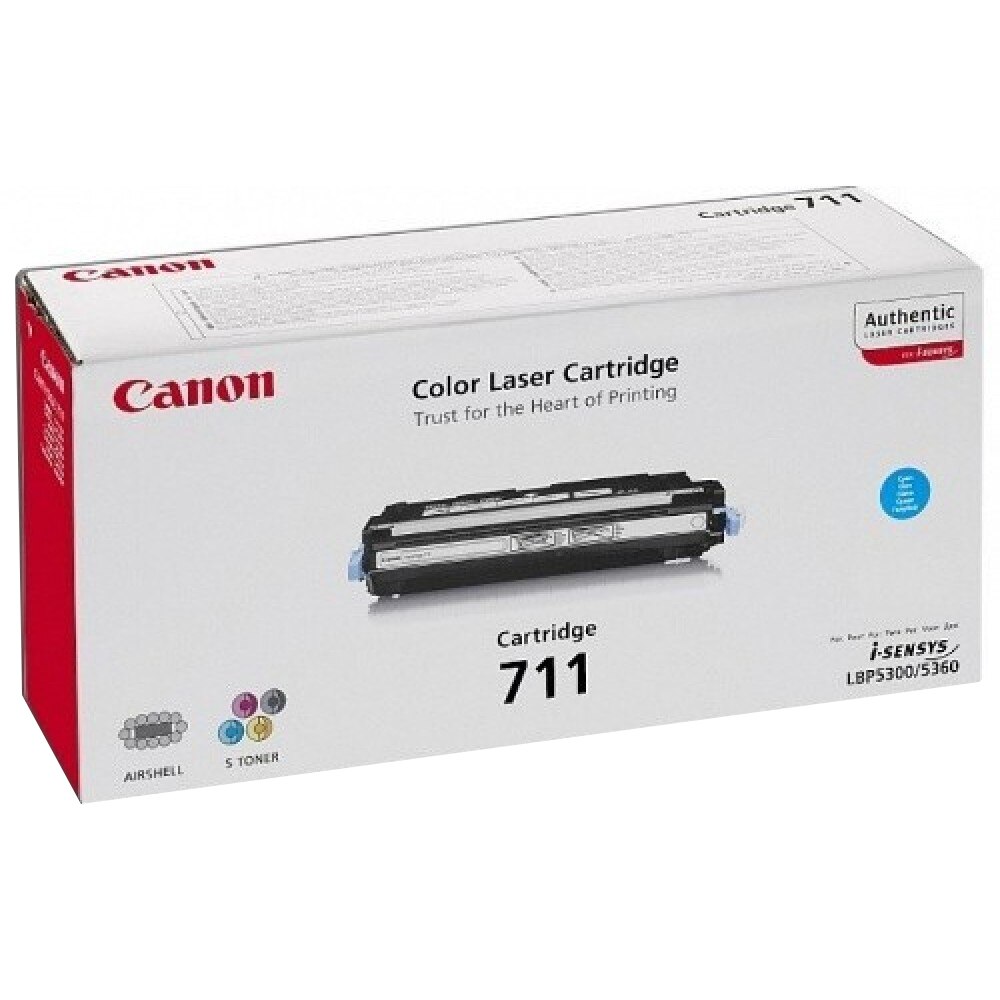 Toner Canon CRG711C, Cyan