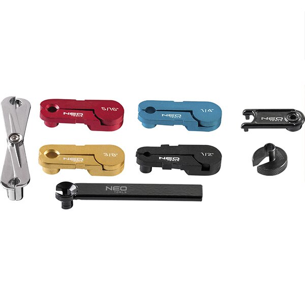 Set decuplat conducte A/C, NEO TOOLS, 11-252