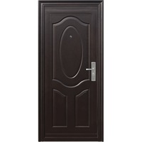 usa metalica de exterior cu izolatie si vizor novo doors y141e deschidere in exterior dreapta 2 yale dimensiune 200x86 centimetritabla 07 mm balamale si clanta incluse toc de 7 centimetri pentru casa si apartament maron lovitura de ciocan imagen 11_0_
0